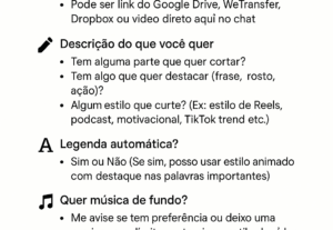 Eu vou fazer edição de vídeo curtos para você