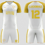 Eu vou Fazer o design de um uniforme de futebol completo