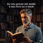 Eu vou gravar em áudio o seu livro ou e-book
