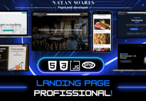 Eu vou criar sua Landing Page Profissional