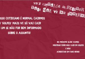 Eu vou deixar suas ideias prontas pra apresentar.