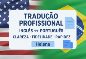 Eu vou fazer a Tradução Rápida e Precisa | Inglês ↔ Portuguê...