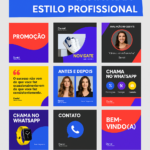 Eu vou fazer posts do Instagram do seu negócio