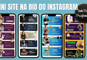 Eu vou fazer um Site para o seu link da Bio