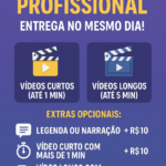 Eu vou fazer uma edição rápida e de qualidade para você
