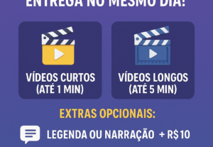 Eu vou fazer uma edição rápida e de qualidade para você
