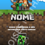 Eu vou criar um convite de aniversário para o seu filho