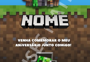 Eu vou criar um convite de aniversário para o seu filho