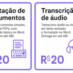 Eu vou Transcrever áudio ou vídeo de até 5 minutos em texto