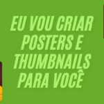 Eu vou criar designs e thumbnails criativas para você.