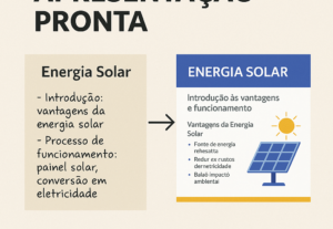 Eu vou Criar uma apresentação de slides de qualquer tema