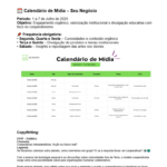Eu vou criar um calendário estratégico para suas redes socia...