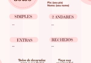 Eu vou fazer 4 cards de venda personalizados