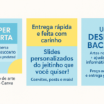 Eu vou Fornecer artes e apoio com informática básica.