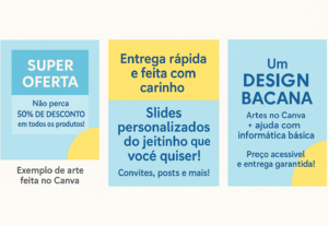 Eu vou Fornecer artes e apoio com informática básica.