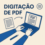 Eu vou Fazer digitação de textos ou pdf, entrego em 1 dia.