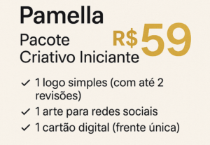Eu vou fazer a arte visual que você precisa