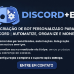 Eu vou criar seu bot do discord personalizado