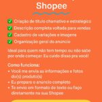 Eu vou fazer seus anúncios para Shopee