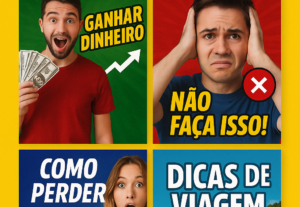 Eu vou criar thumbnails incríveis que aumentam seus cliques