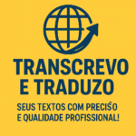Eu vou traduzir seus texto para inglês