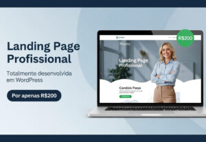 Eu vou criar sua landing Page
