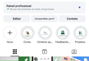 Eu vou deixar o insta da sua empresa de cara nova.