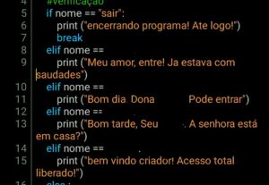 Eu vou fazer pequenos códigos em python