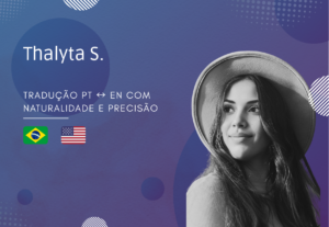Eu vou  traduzir textos com naturalidade e precisão PT/EN