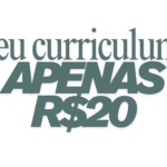 Eu vou fazer seu curriculo em 1 hora