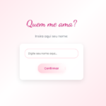 Eu vou criar um site para homenagear sua namorada
