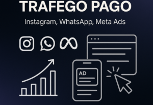 Eu vou criar anúncios pagos p/ vendas, engajamento IG/Whats.
