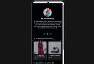 Eu vou criar uma página de links personalizada para seu Inst