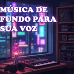 Eu vou produzir uma música de fundo para a sua voz