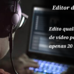 Eu vou editar vídeos para você de alta qualidade e rápido
