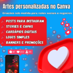 Eu vou Criar arte no Canva para qualquer negócio