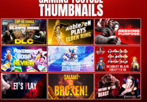 Eu vou fazer a melhor Thumbnail e Banner para seu Canal.