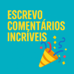 Eu vou Criar comentários criativos e únicos.