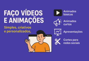 Eu vou Fazer Animações Personalizadas Simples
