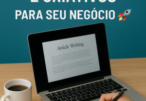 Eu vou fazer  Artigos Profissionais e Criativos para Seu Neg...
