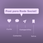 Eu vou fazer um post/arte para sua rede social em 24h