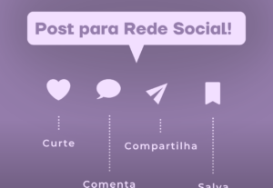 Eu vou fazer um post/arte para sua rede social em 24h