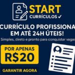 Eu vou Criar seu Currículo Profissional em até 24h úteis