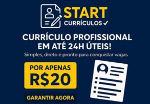 Eu vou Criar seu Currículo Profissional em até 24h úteis