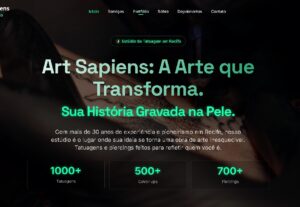 Eu vou Criar sites profissionais, responsivos e personalizad...