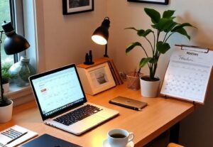 Eu vou fazer digitação em Home office.