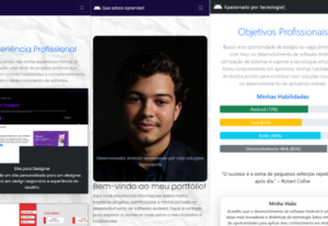 Eu vou um criar site simples, moderno e funcional