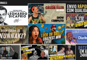 Eu vou fazer thumbnails atrativas para mais engajamento