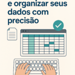 Eu vou digitar e organizar seus documentos com precisão