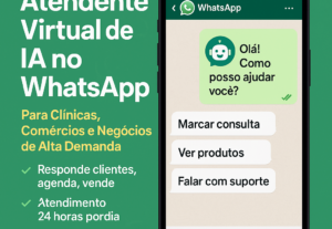 Eu vou Criar um atendente Virtual de IA no WhatsApp